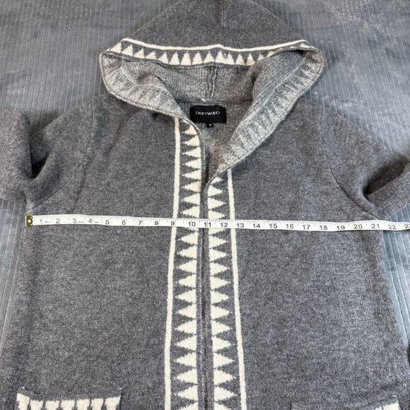 Driftwood Womens Medium Duster Cardigan Aztec Southwestern Open Front Sweater Ki - Picture 6 of 7